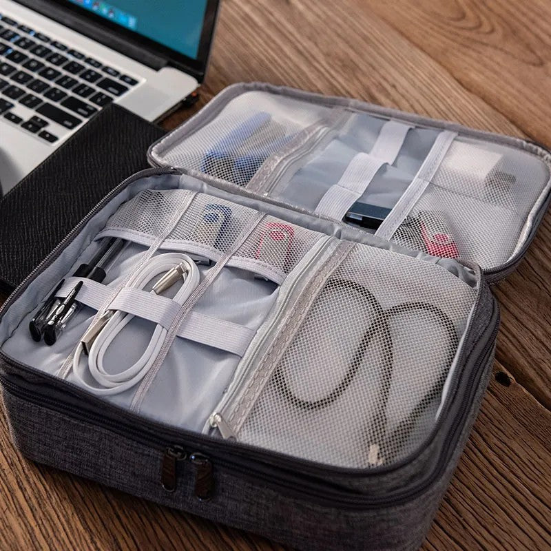 Double-Layer Travel Cable Organizer | Coombs Finds